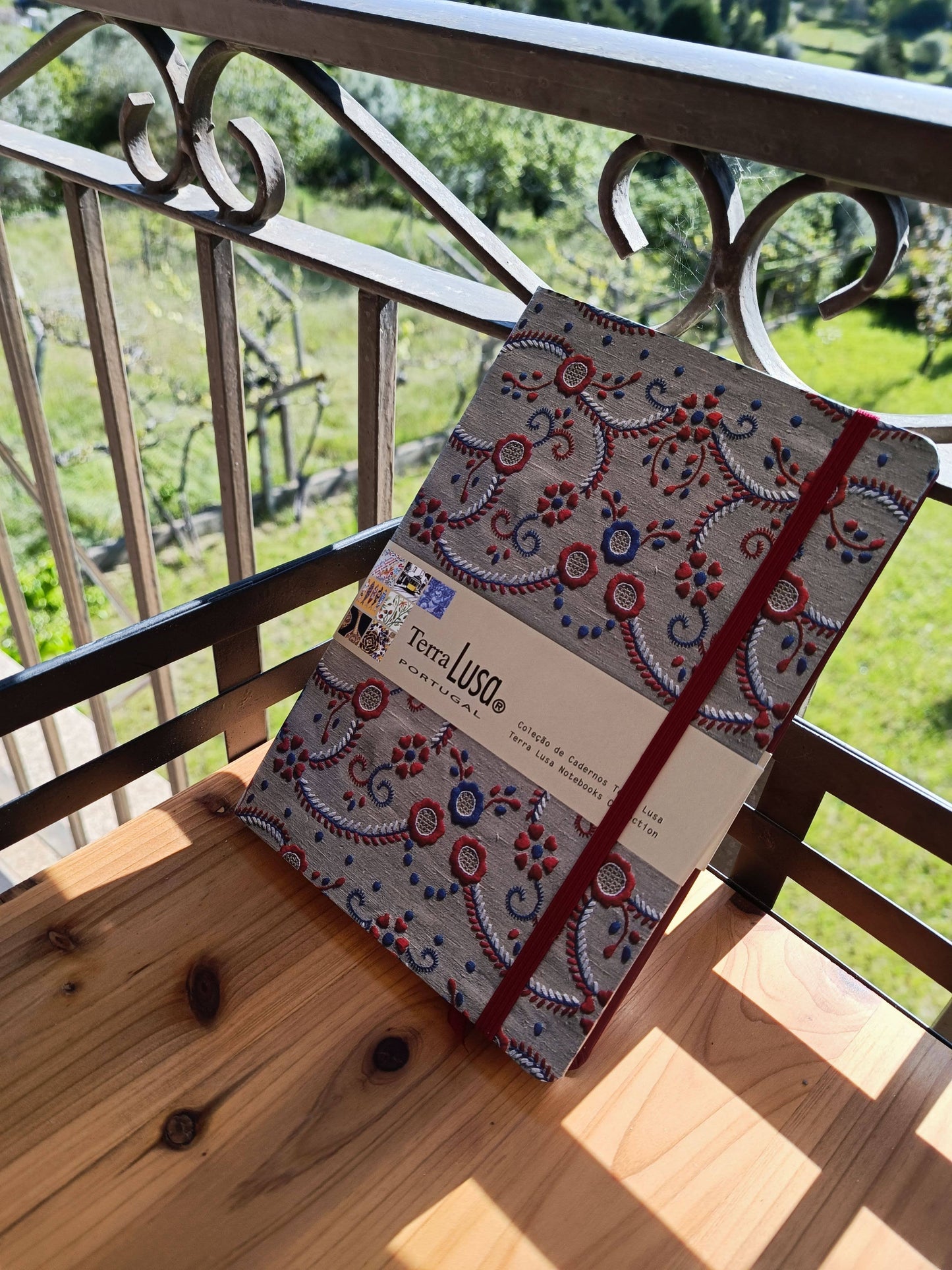 Terra Lusa - Viana do Castelo Embroidered Notebook
