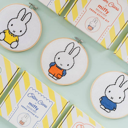 Cotton Clara Craft Kits & Supplies - Miffy Dungaree Cross Stitch Kit