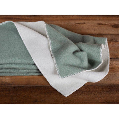 MoST - Wool bed Blanket COOL MINT - single 