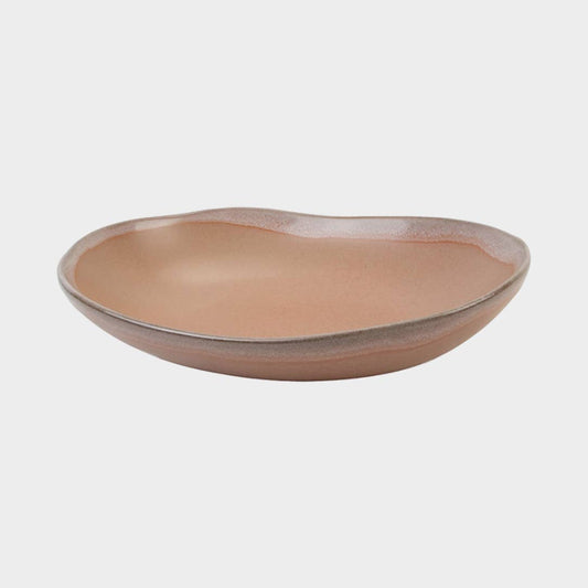 Maria Portugal Terracota - Pink Oval Salad Small Bowl Aveiro