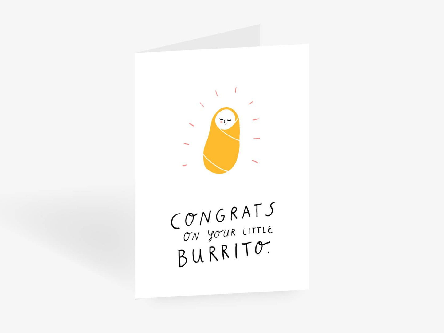typealive - Greeting card/Little Burrito