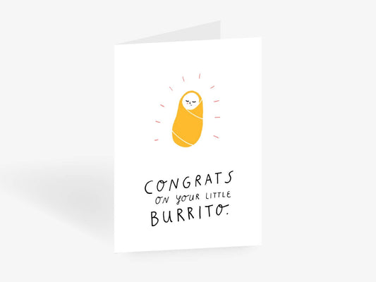typealive - Greeting card/Little Burrito