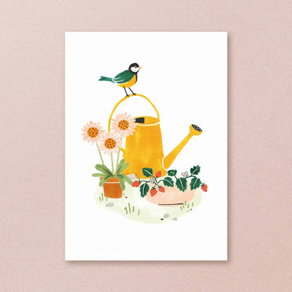 Studio Kuukeluus - Postcard Great Tit