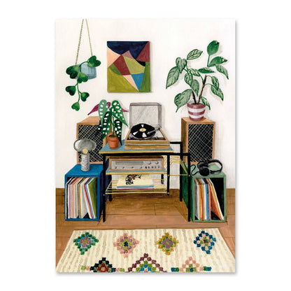 MÉLANIE VOITURIEZ - Jungle Vinyl Postcard