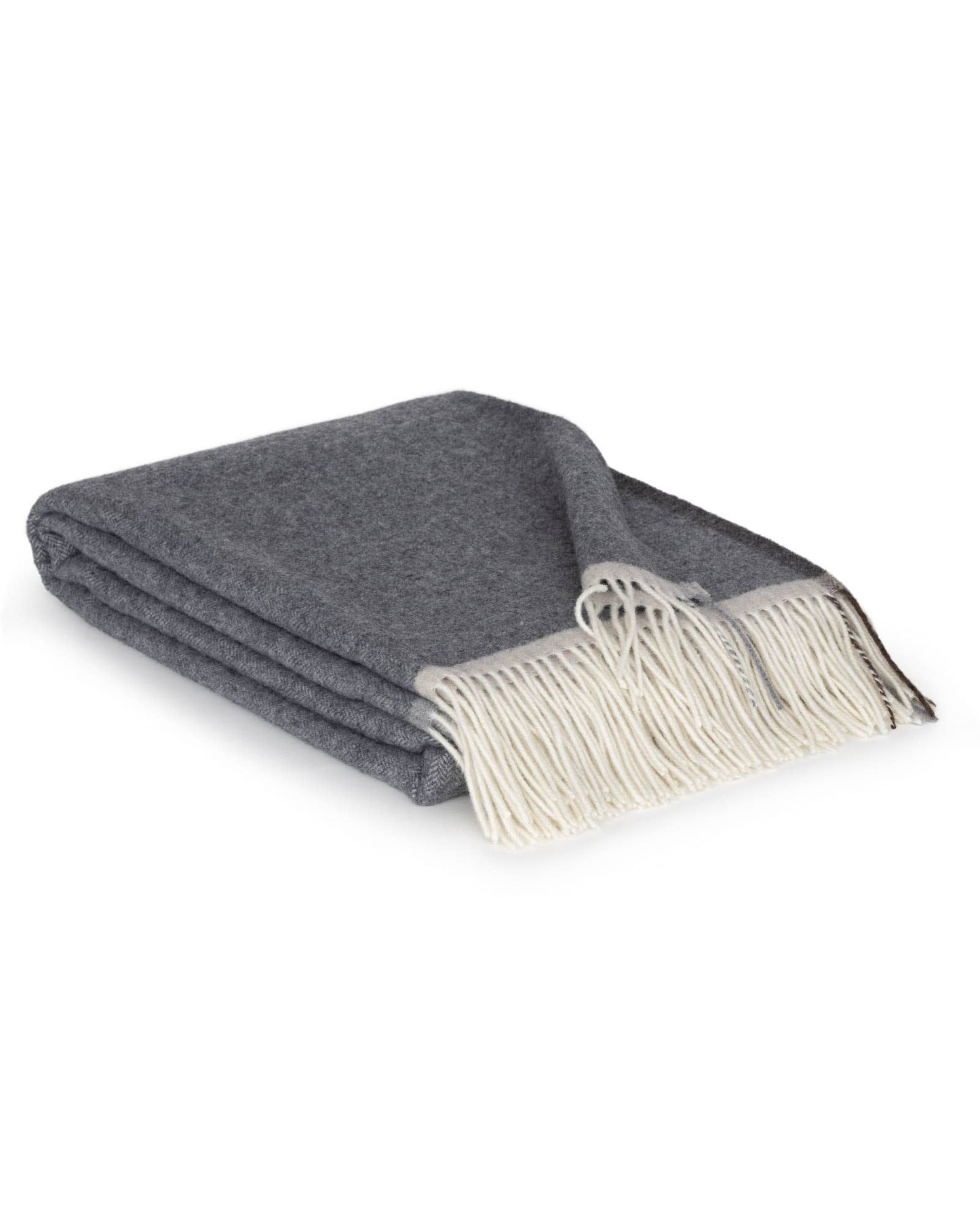 MoST - Merino/cashmere Throw Blanket MILANO Grigio Orlo