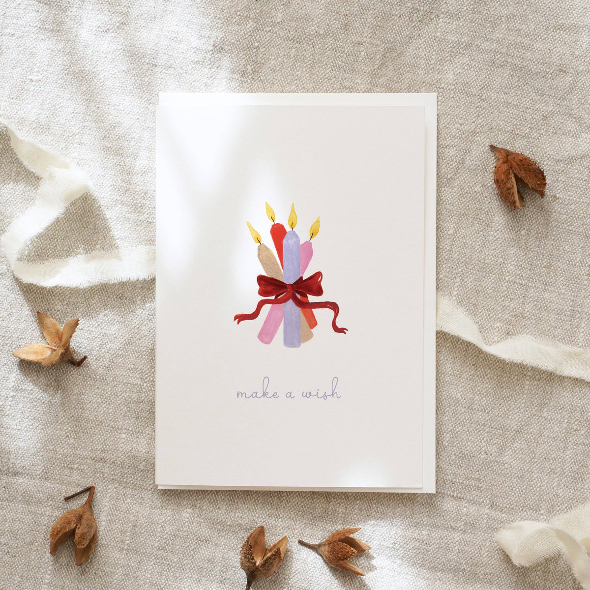 Leo La Douce GmbH - Greeting card · Colorful wish | Candles