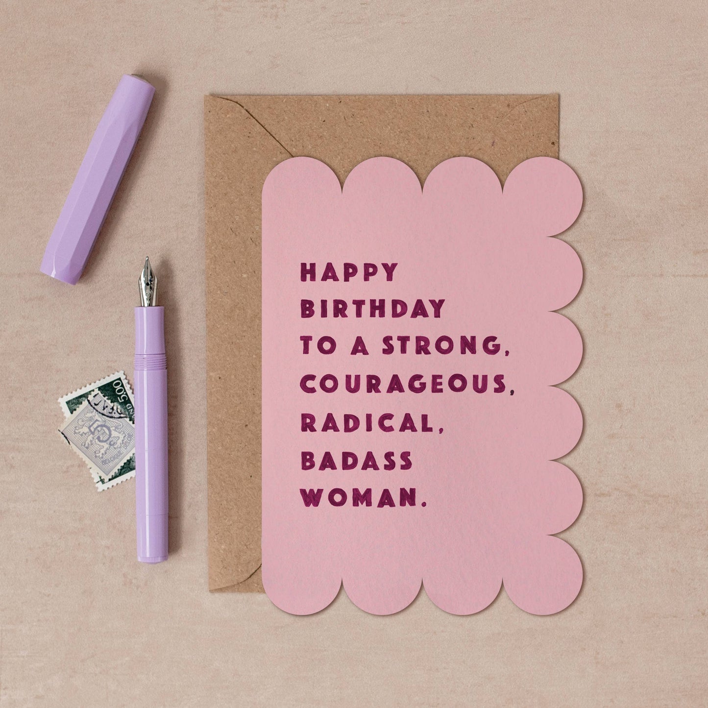 Sister Paper Co. - Radical Badass Birthday Card | Feminist Birthday Cards