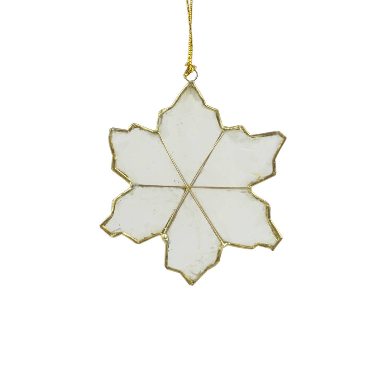 Kinta - Trim Cap Ice Flower Offwhite w/ gold 7,5 cm