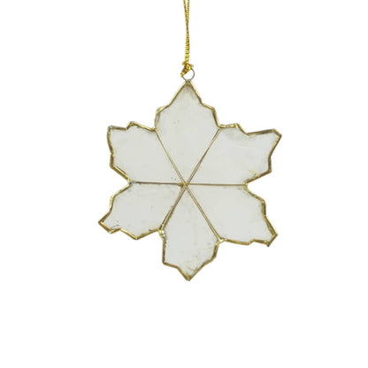 Kinta - Trim Cap Ice Flower Offwhite w/ gold 7,5 cm