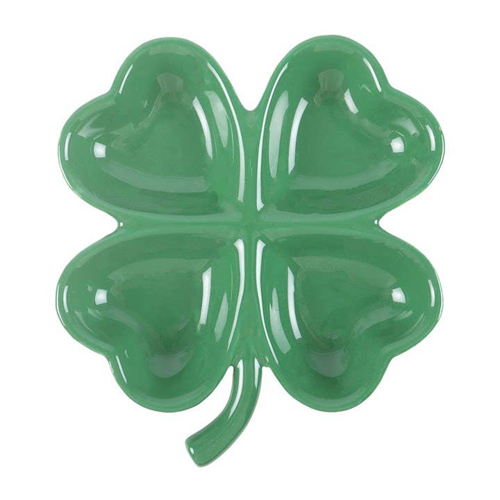 Something Different - Lucky Four-Leaf Clover St. Patrick's Day Trinket Tray