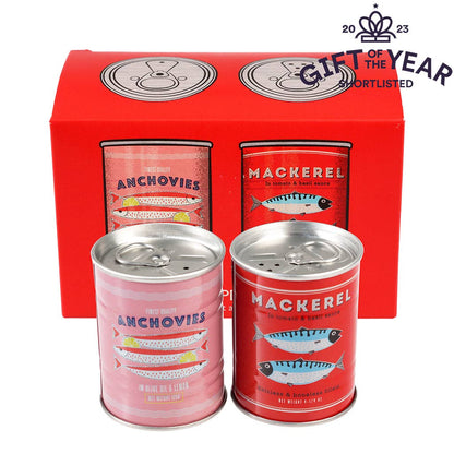 Rex Europe - Tin salt and pepper shakers - Fish