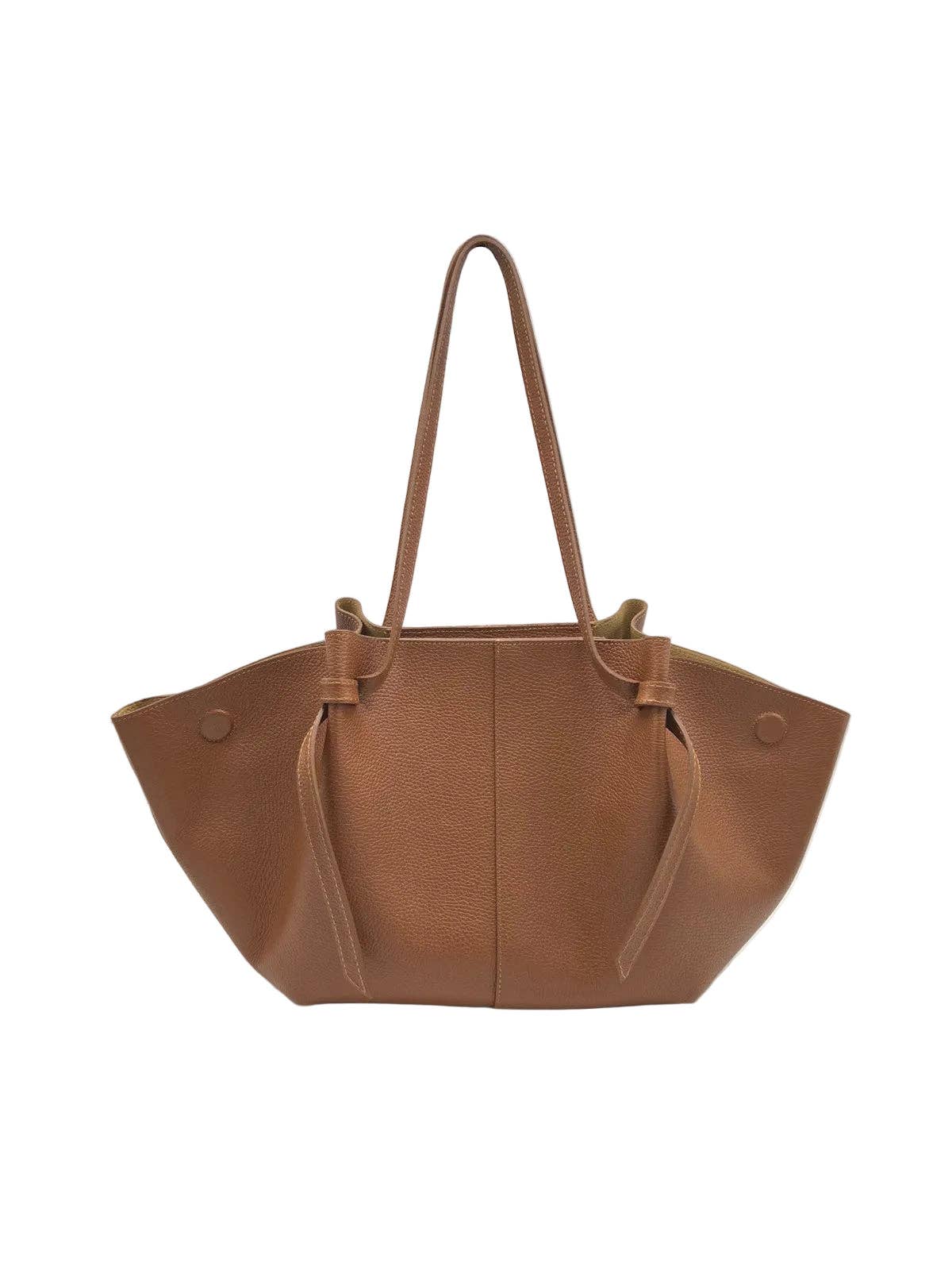 Suie Valentini srl - Genuine Leather Shopping Bag, Made in Italy, art. 112615New