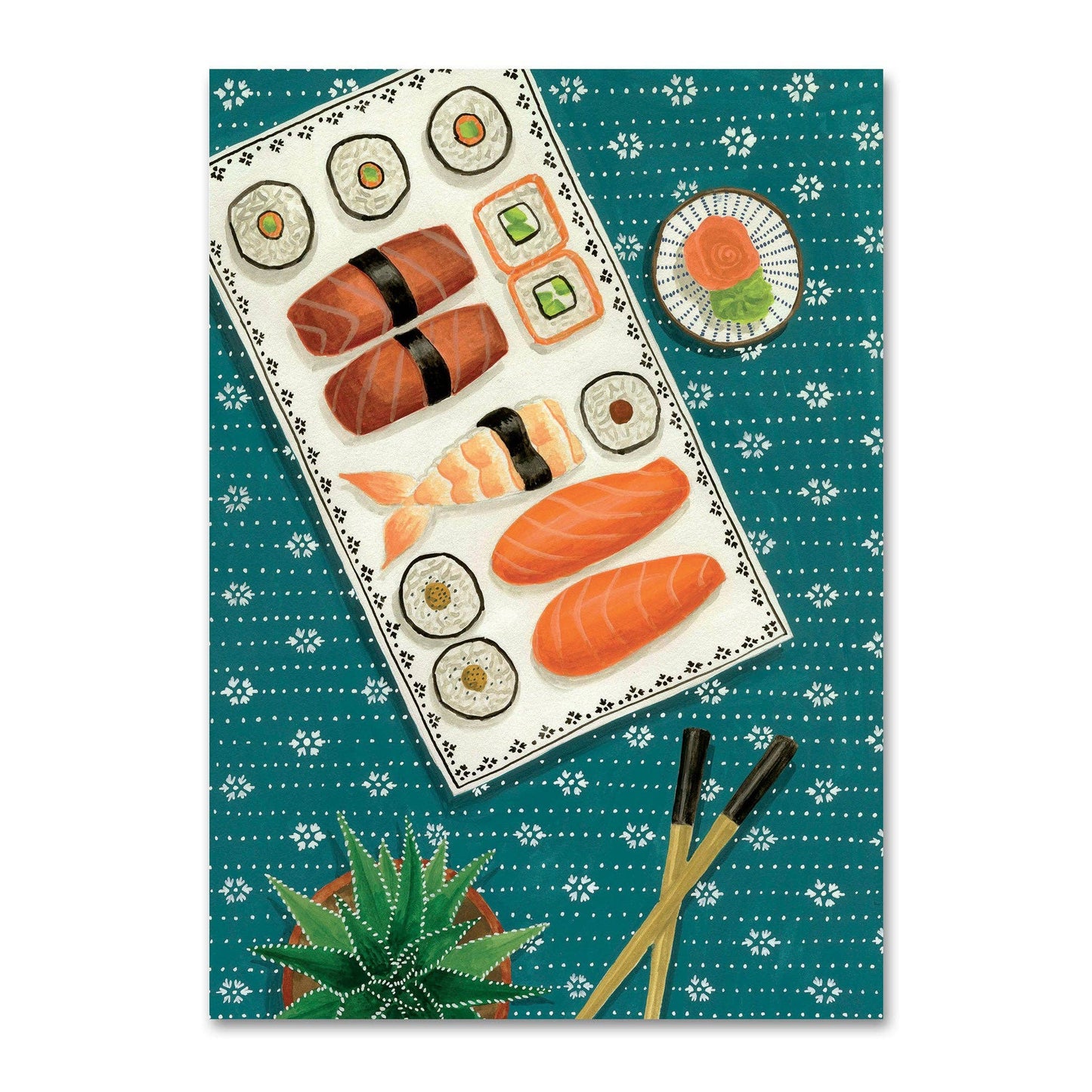 MÉLANIE VOITURIEZ - Postcard Sushis
