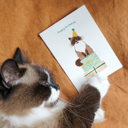 Studio Kuukeluus - Cat Birthday Card
