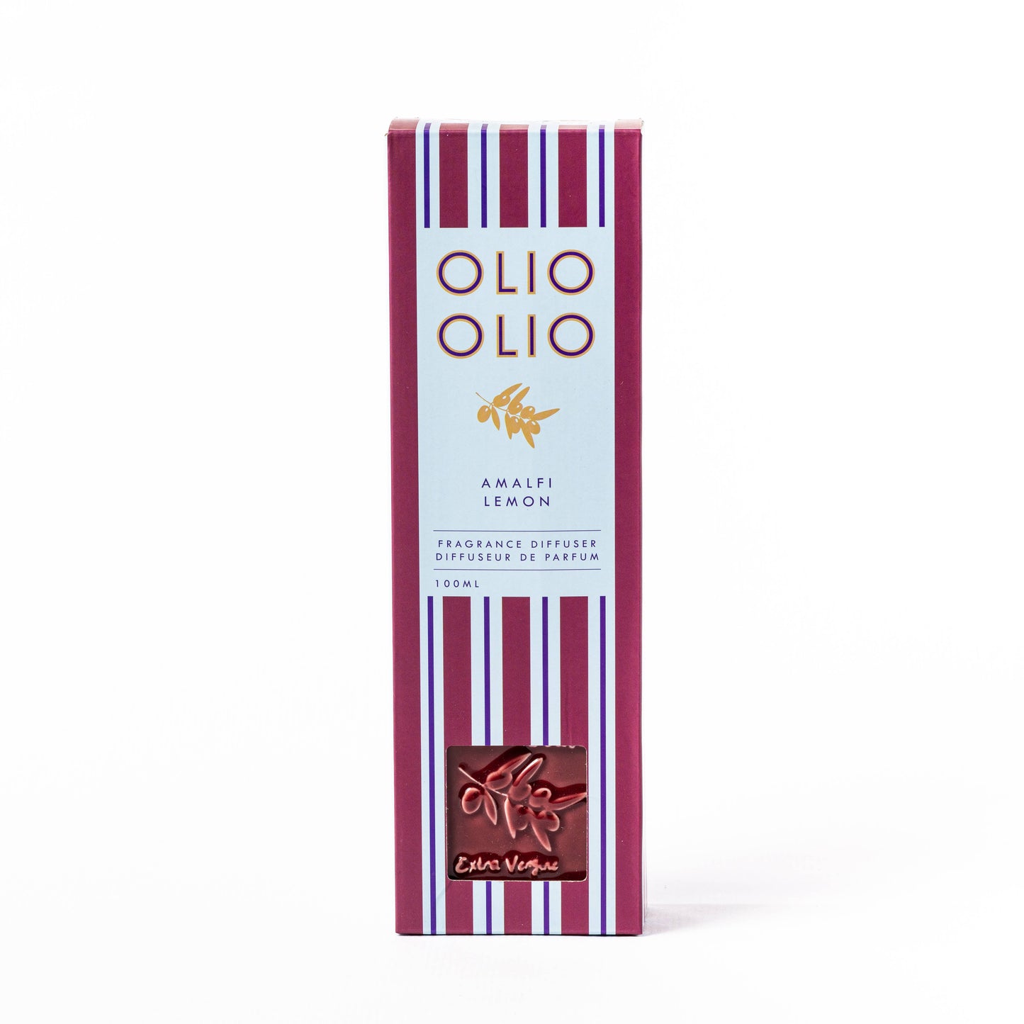 Wick and Vessel - Olive Oil Burgundy 100ml Diffuser