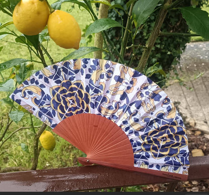 Terra Lusa - Fan Tile Century XVII Camellia