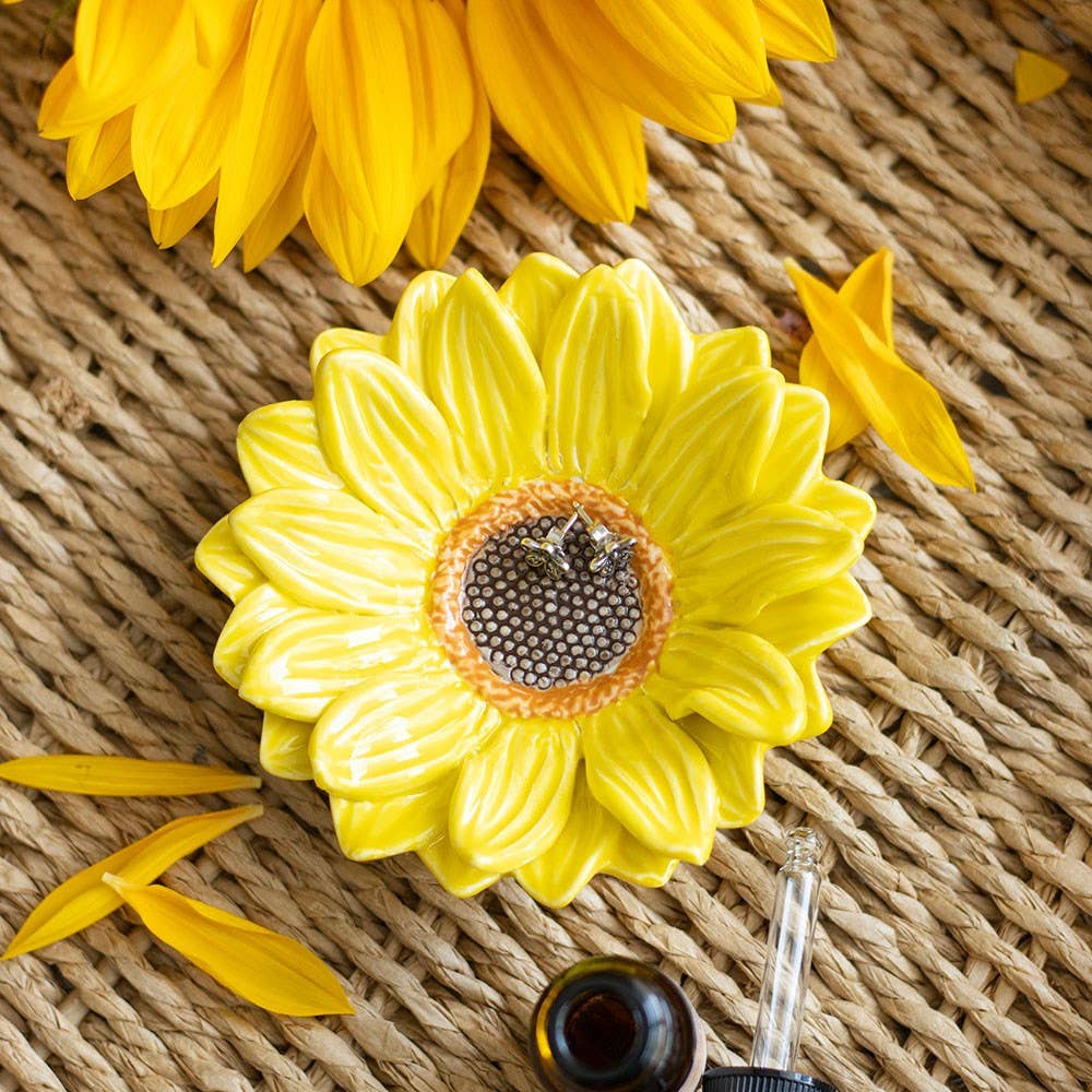 Something Different - Sunflower Trinket Dish