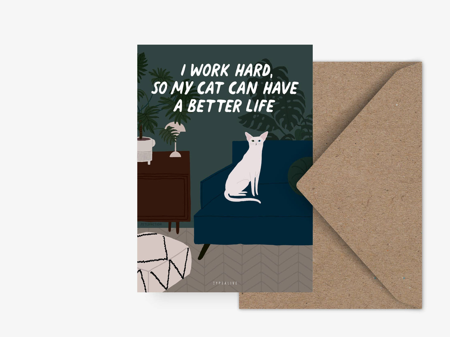 typealive - Postcard/Petisfaction “Cats” Better Life