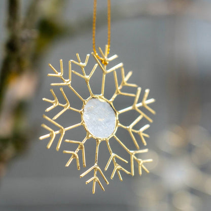 Kinta - Trim Ice Crystal Cap Offwhite w/ gold 7 cm