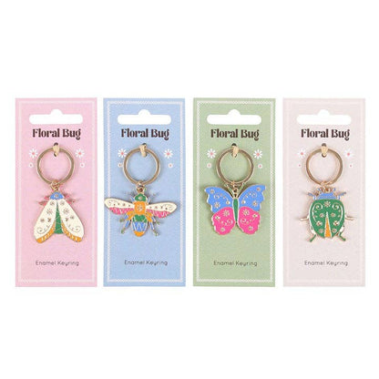 Something Different - Floral Bug Keyrings