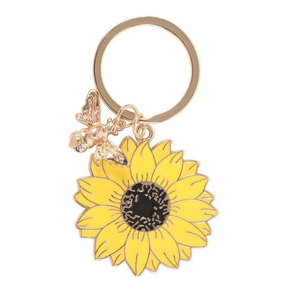 Something Different - You Are My Sunshine Sunflower Keyring