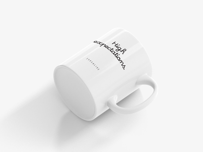 typealive - Ceramic Mug / High Expectations w/ envelope