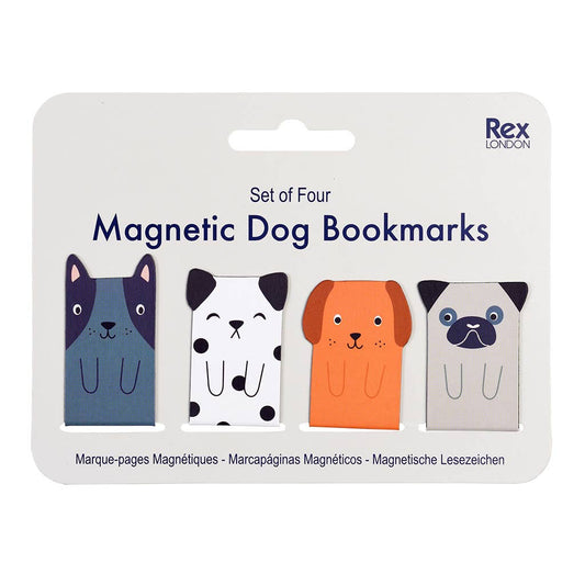 Rex Europe - Magnetic dog bookmarks (set of 4)