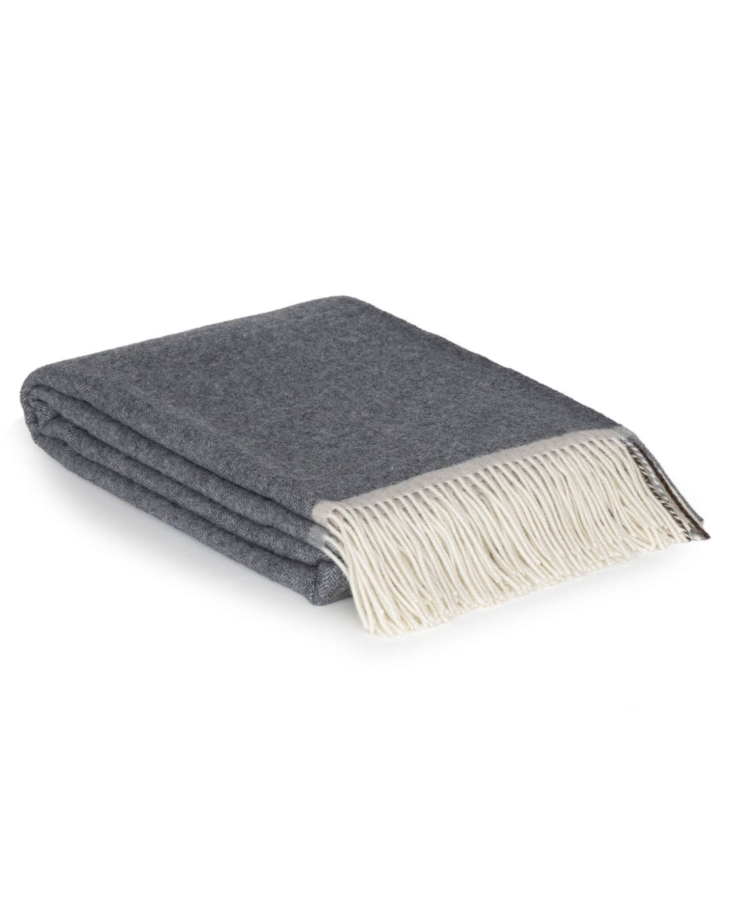 MoST - Merino/cashmere Throw Blanket MILANO Grigio Orlo