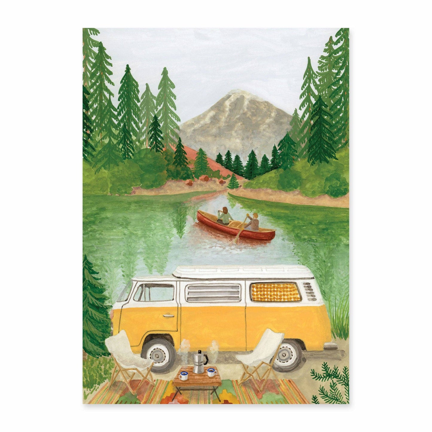 MÉLANIE VOITURIEZ - Canoe Postcard