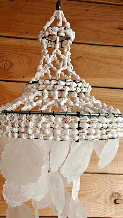 Product Import Holland - Unique capiz shell hanger small - boho - coastal - beach