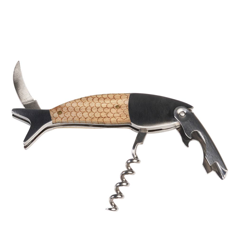 Rex Europe - Fish shaped corkscrew in a tin - Spirit of Adventure