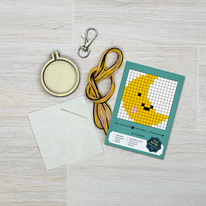 Mini Matchbox Kits - Love You to The Moon & Back Mini Matchbox Cross Stitch Kit