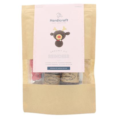 Hardicraft - DIY Crochet Kit - Mini Reindeer