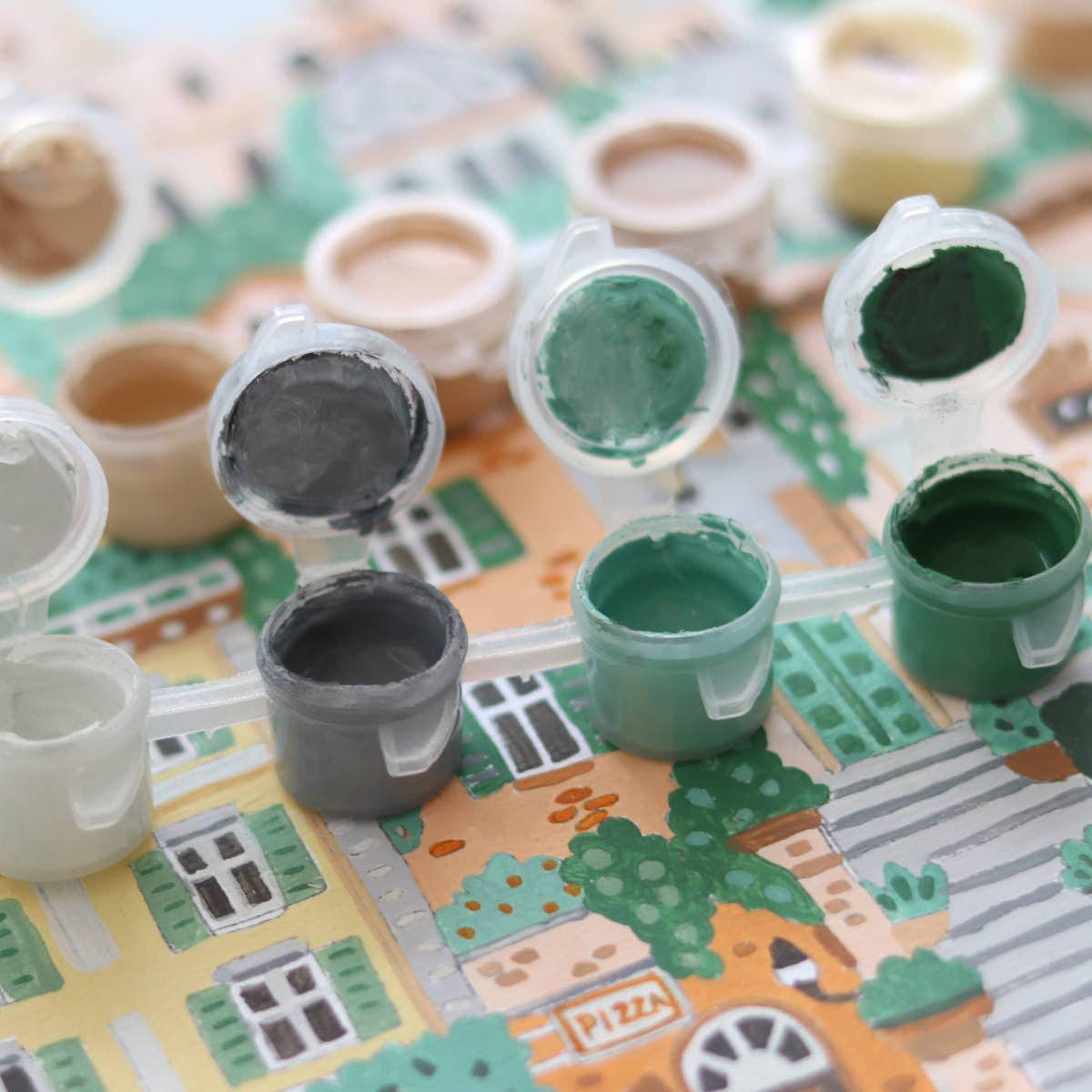 La Petite Épicerie - Paint by number kit - Rome