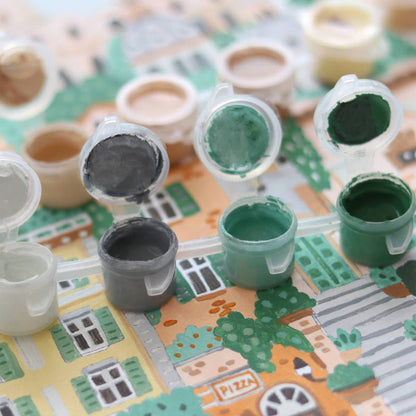 La Petite Épicerie - Paint by number kit - Rome