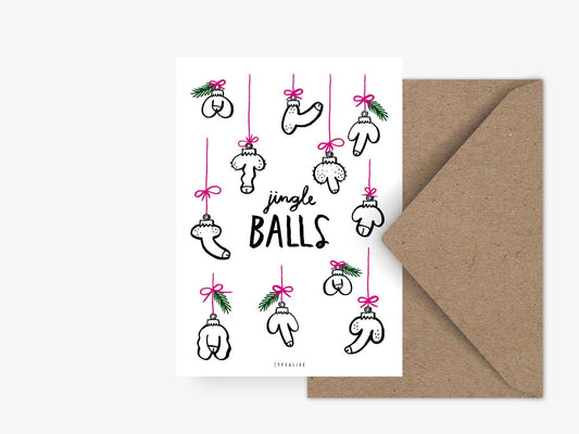 typealive - Postcard/Jingle Balls w/ Envelope
