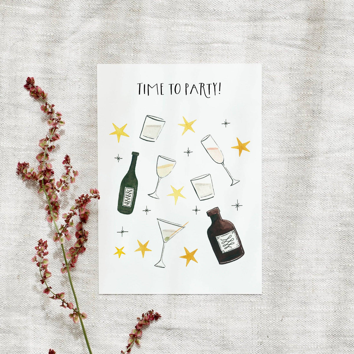 Leo La Douce GmbH - Postcard · Time to Party