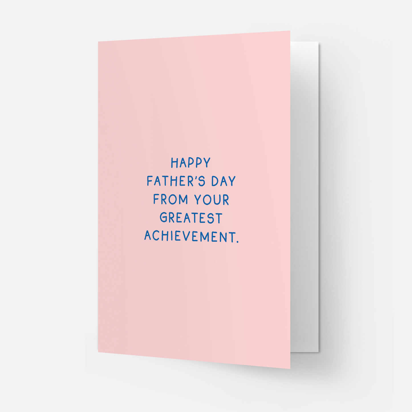Kaart Blanche - Greatest achievement Father's day greeting card
