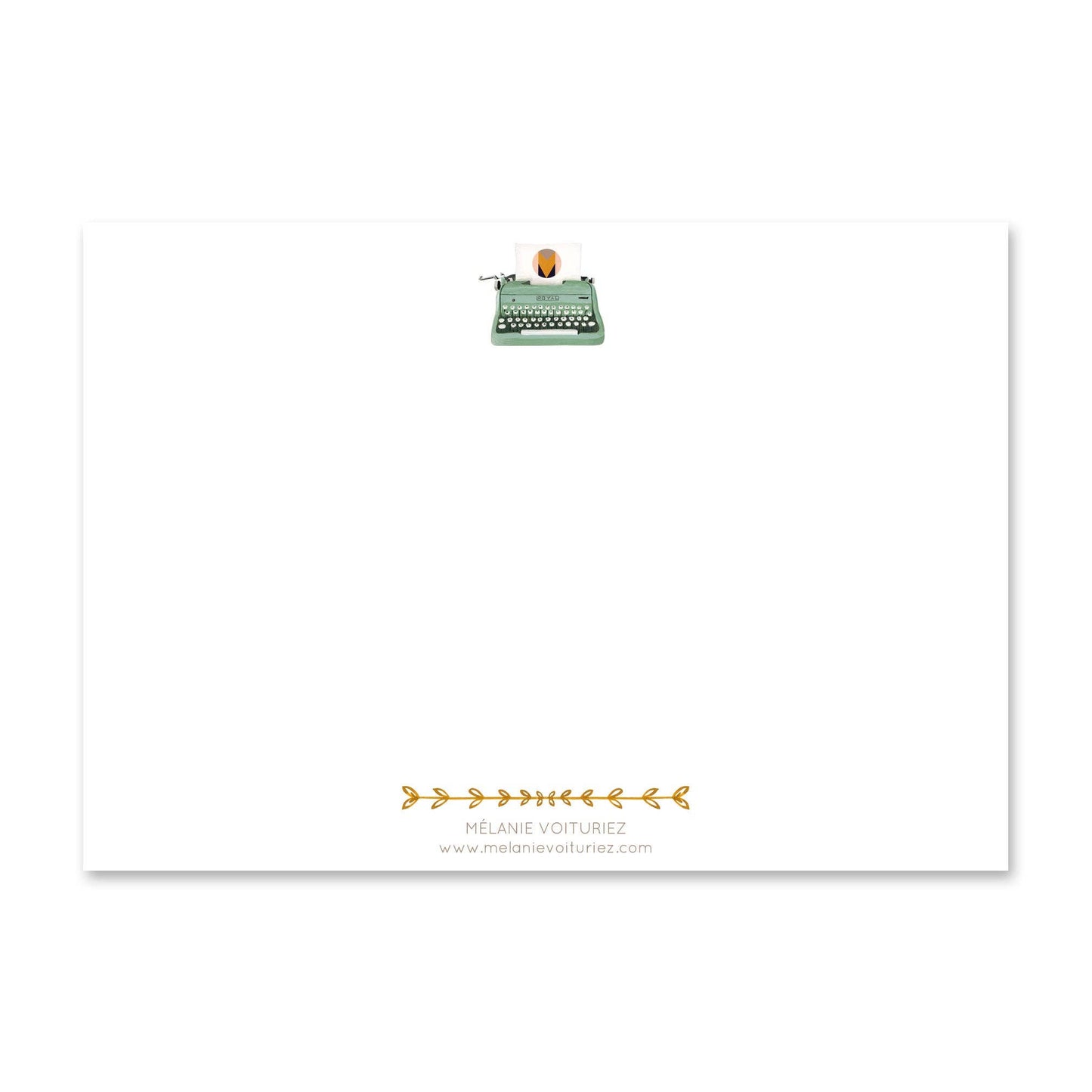 MÉLANIE VOITURIEZ - L'Aperitif postcard