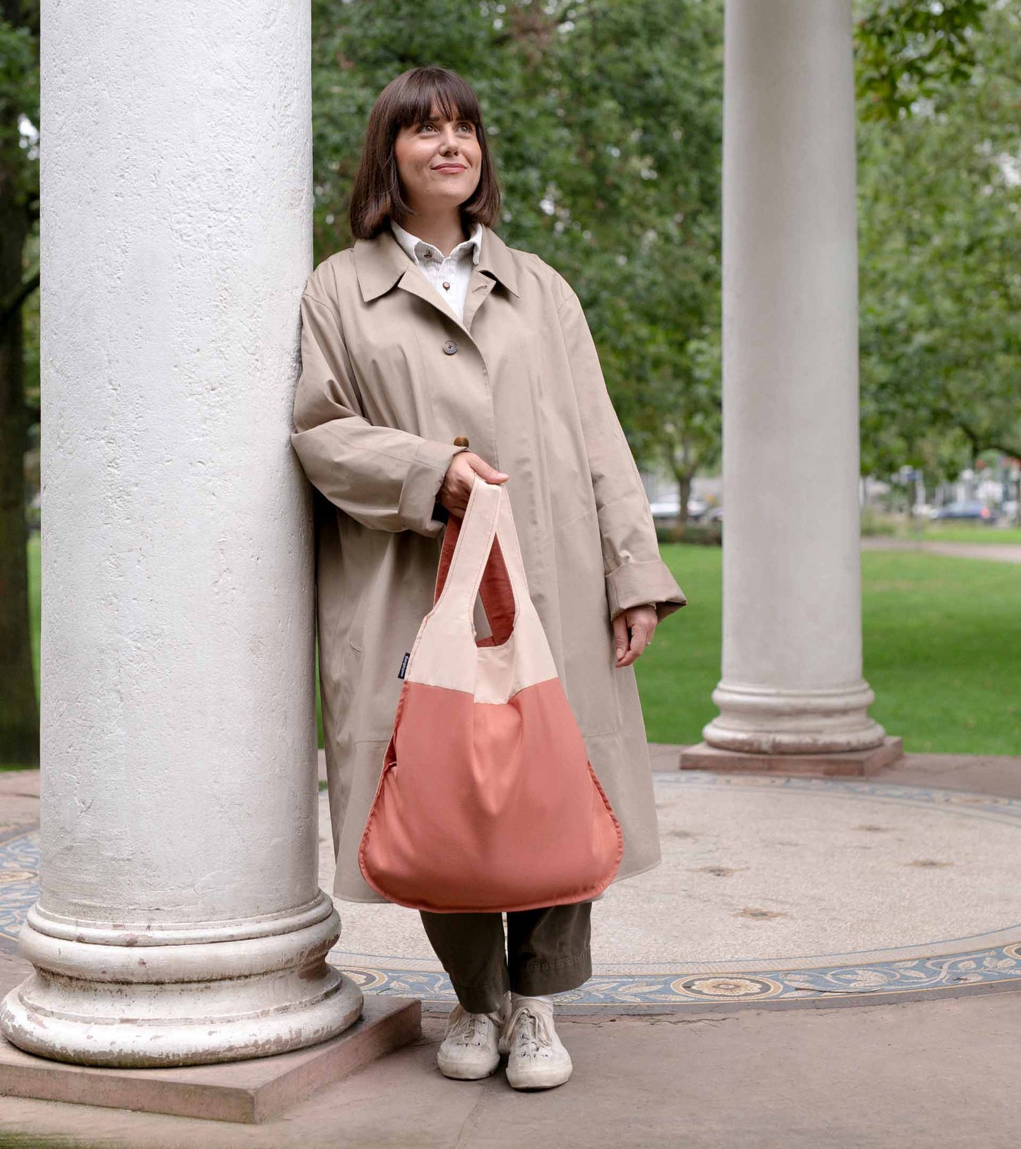 Notabag - Original Sand/Terracotta Fall/Winter Bag Backpack Tote Gift