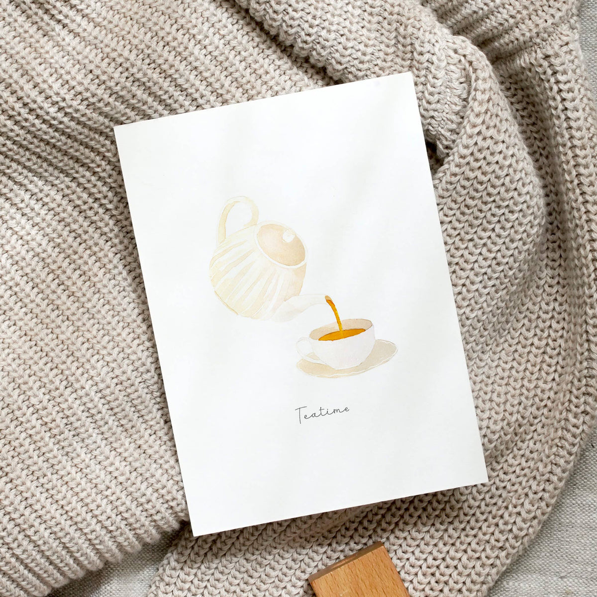 Leo La Douce GmbH - Postcard - Teatime