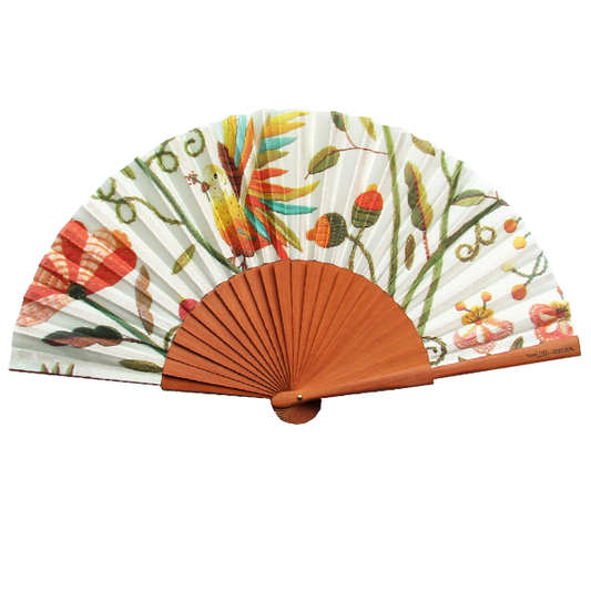 Terra Lusa - Castelo Branco Embroidered Fan