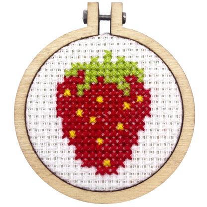 Mini Matchbox Kits - I'm Berry Grateful Mini Matchbox Cross Stitch Kit