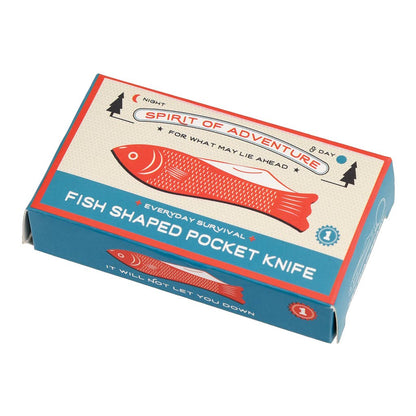 Rex B2B - Europe - Fish shaped pocket knife keyring - Spirit of Adventure