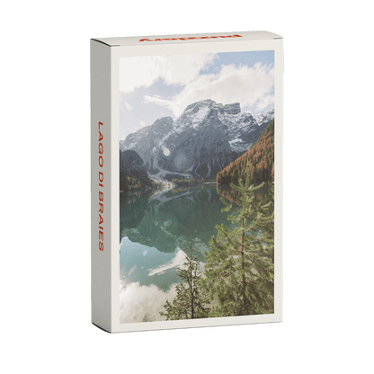 Piecely Puzzles - Mini-Puzzle Lago Di Braies, 99 Pieces - Puzzlery