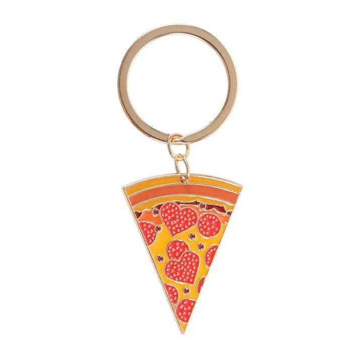 Something Different - Pizza Slice Keyring