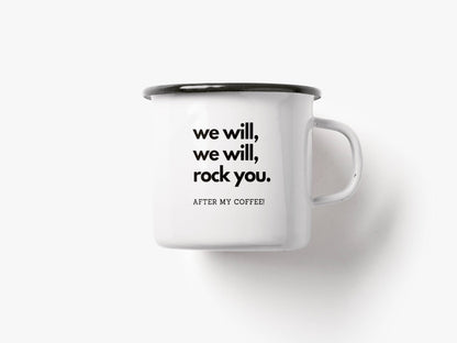 typealive - Enamel mug / Rock You