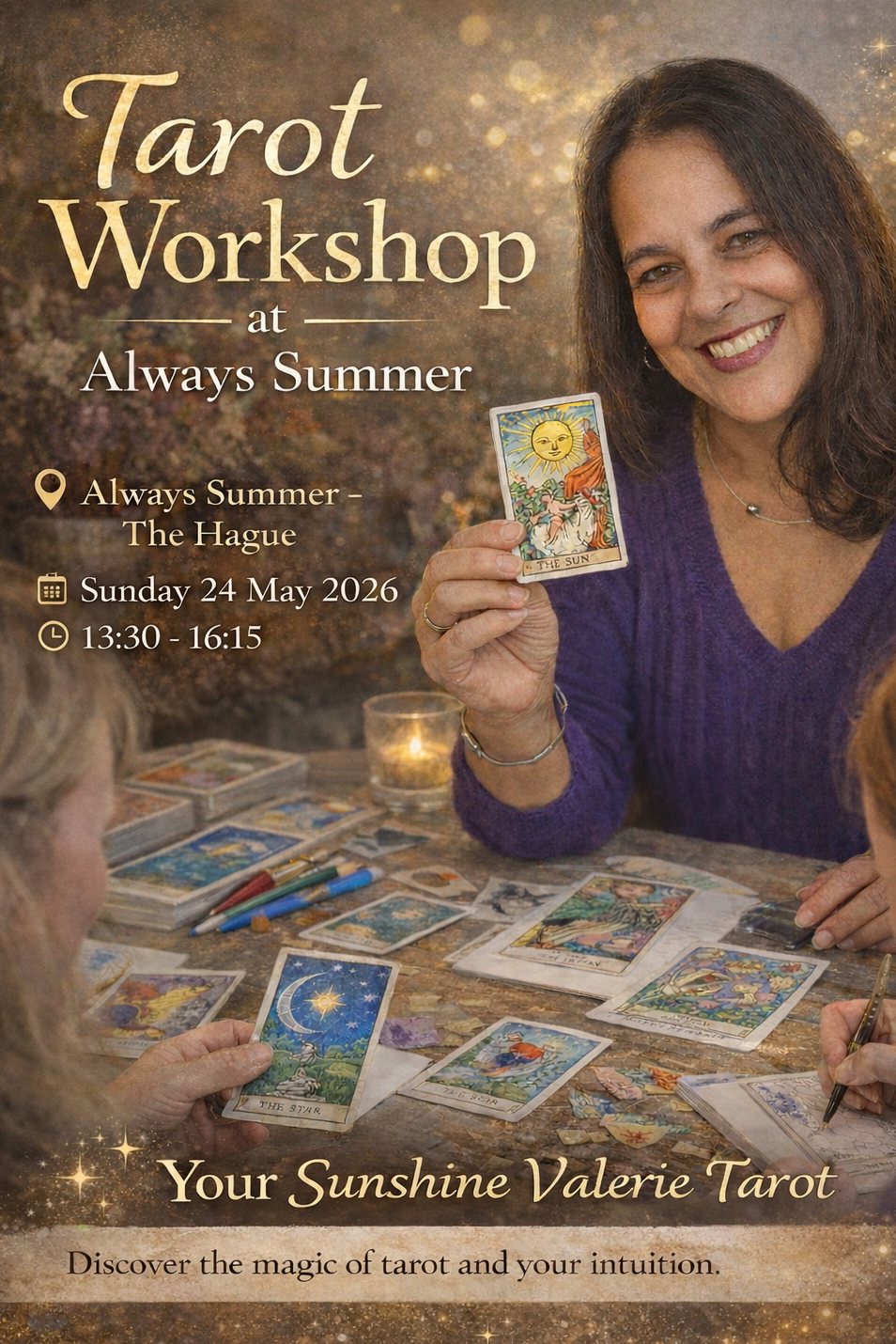 Mei 24: Creëer jouw eigen Zielskaart – Tarot & Intuïtie Workshop