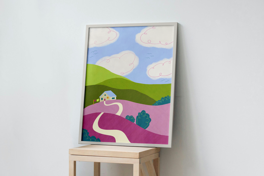 Cloudy Day Print