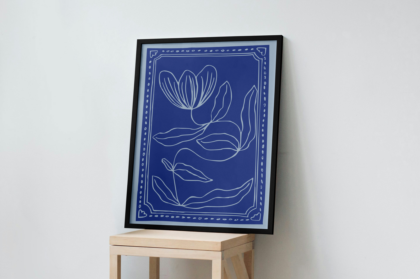 Flower Linoprint